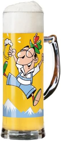 RITZENHOFF Seidel Glass with Beer Mats Design by Nick Diggory