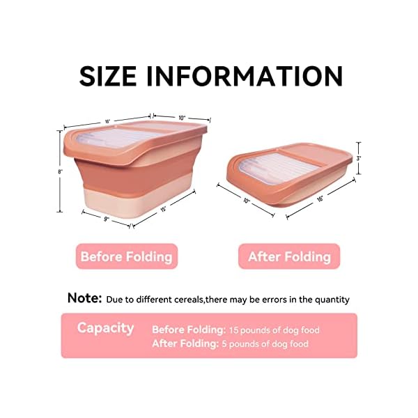 15 LB Large Food Storage Container