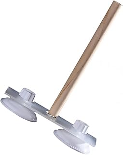 Balacoo 1Pc Parrot Stand Bird Cages for Cockatiels Bird Cage Perch Bird Toy Budgie perches Parakeet perches Parrot Tree Stand Parrot Toy Parrot Branch Platform Accessories Sucker car