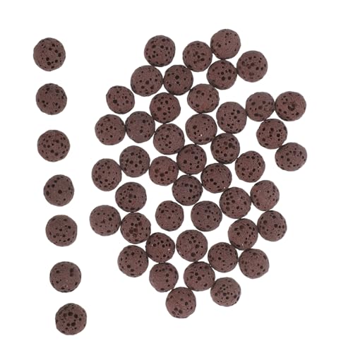 Zerodeko 50piezas Decorativa De Piedra Volcánica Grava para Acuarios y Peceras Sustrato Natural para Filtración De Peceras De Betta y Paisajismo De Acuarios Piedras Volcánicas