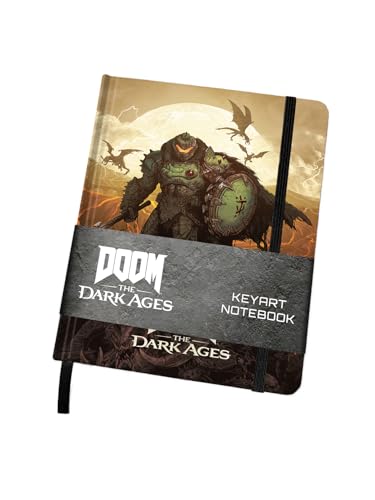 Notebook DOOM: The Dark Ages Keyart DPI Merchandising, carnet de notes gaming broché