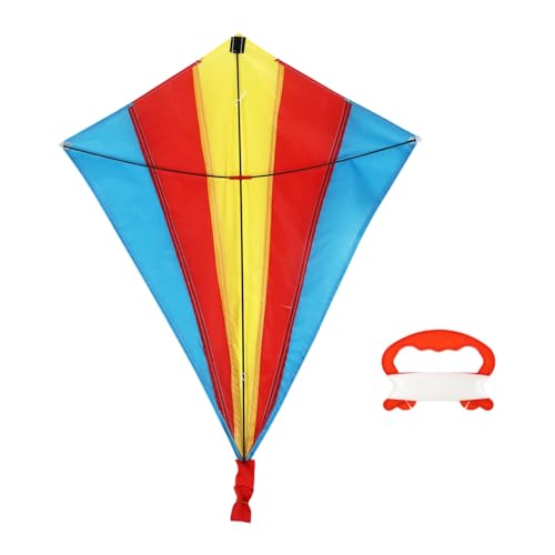 NAMOARLY Large Diamond Kite Toy Kids and Adults Flying Fun Outdoor Kite Long Tail Perfect Present for Christmas Birthday