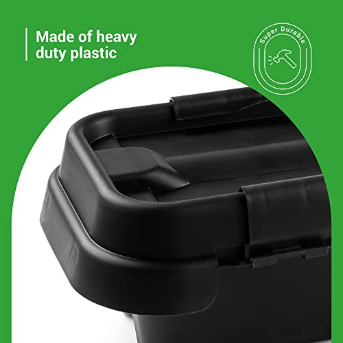 Sockitbox – The Original Weatherproof Connection Box – Indoor & Outdoor Electrical Power Cord Enclosure For Timers, Extension Cables, Holiday Lights, Power Tools, Fountains & More – Size Small – Black #TOP3