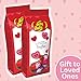 Needzo Valentines Gourmet Milk Chocolate Truffles, Individually Wrapped, Pack of 2, 6 Ounces Each
