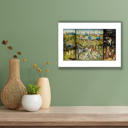 Le jardin des délices terrestres Bosch grand format poster art - 3