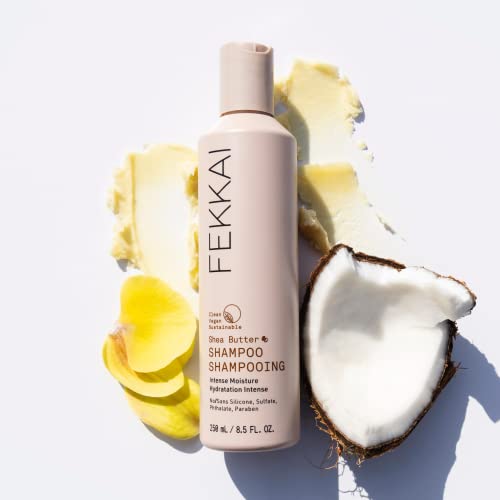 Fekkai Shea Butter Intense Moisture Shampoo - 8.5 Oz - Provides Extreme Hydration, Tames Frizz & Repairs Split Ends - Salon Grade, Ewg Compliant, Vegan & Cruelty Free #TOP4