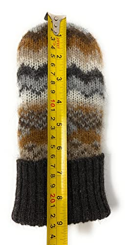 Freyja Canada Cozy Knitted Warm Wool Mittens 100% Icelandic Wool Fleece Lined #TOP4