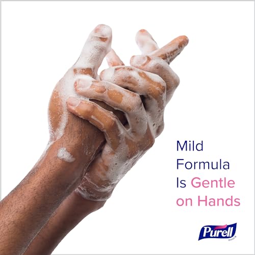 Image of PURELL Antimicrobial Foaming Hand Soap, Light Fragrance, 1200 mL Refill for PURELL ES10 Automatic Soap Dispenser (Pack of 2) - 8382-02