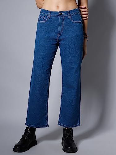Image of HIGH Star Women's Regular Fit Mid Rise Jeans