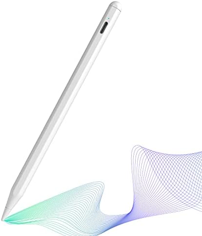 Stylus Pen for iPad with Palm Rejection, Pencil 2nd Generation Compatible with 2018-2022 Apple iPad 10th/9th/8th iPad Air 5th/4th/3rd iPad Pro 11/12.9 Inch iPad Mini 6/5, Smart Pen for Writing Drawing