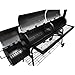 heybb Barbecue-Smoker Grill Nevada XL Schwarz Kohlegrill Pellet Smoker Grill