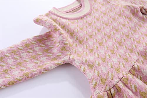 Mud Kingdom Little Girls Sweater Dress School Cute Bow4