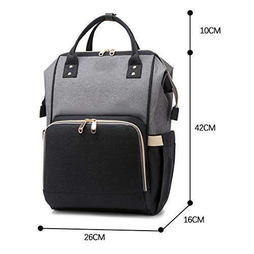 Sac à dos poussette bébé imperméable avec compartiment sec humide