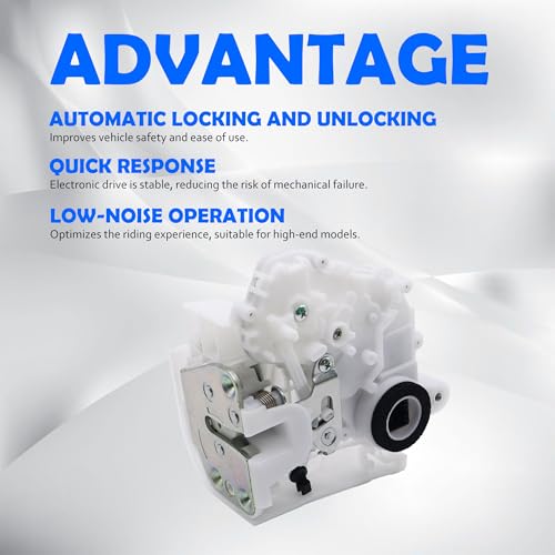 Image of HiSport Door Latch Lock Actuator Rear Right Passenger Side 72610-SWA-A01 Compatible with Honda CRV CR-V 2007 2008 2009 2010 2011, L4 2.4L, Sport Utility, 72610SWAA01 DLA1006