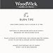 WoodWick Vanilla Bean Glass Jar Scented Candle, Large 22 oz.