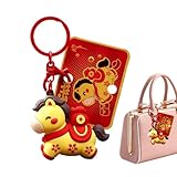 Accessoire décoratif et fonctionnel : Ce porte-clés cheval est à la fois un objet charmant et un outil pratique. Il permet d'identifier facilement vos clés tout en agrémentant votre trousseau. Parfait pour organiser vos effets personnels à la maison ou au travail.