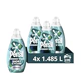 Persil Wonder Wash Speed Clean Non Bio Laundry Detergent 55w 1485ml - Pack of 4