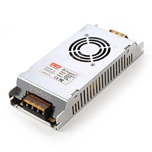Singpad New Style LED Power Supply DC5V 40A Regulated Transformer Power Supply For LED Strip, 200Watt LED Power Supply Driver Transformer 120 to 5 Volt Dc Output