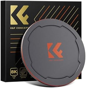 K&F Concept KF04 Magnetyczna Pokrywka Obiektywu 82mm