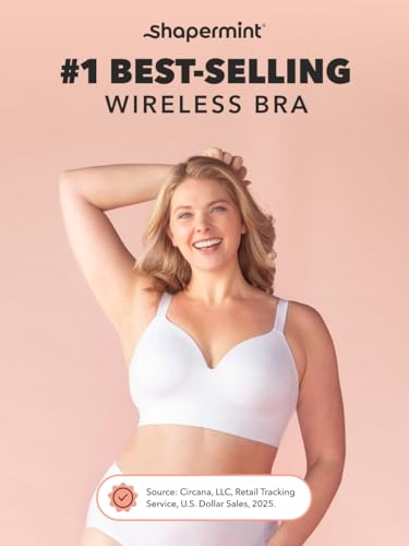 Image of SHAPERMINT Bras for Women - Lingerie Bra, Bralettes for Women with Support, No Underwire Plus Size Bras for Women