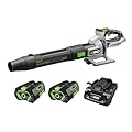 EGO POWER+ Leaf Blower, Cordless Electric 880 CFM, Includes (2) 56V 4.0Ah Batteries and Charger - LB8803-2
