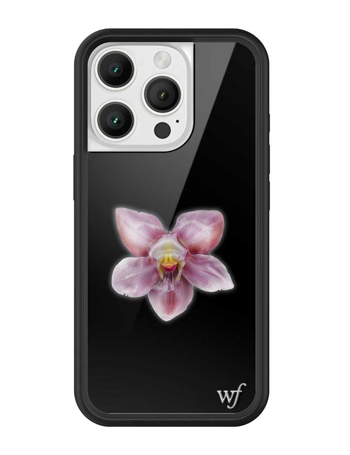 Image of Wildflower Cases - iPhone 16 Pro Compatible - Orchid | Impact-Certified 6.5 ft Drop Protection Case, Raised Protective Bumper, Cute Aesthetic Design, Women-Owned Small Business
