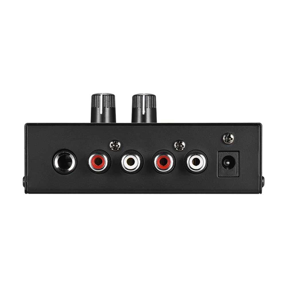 PP500 Pre Amp Preamplificatore Phono con Level Volume Control Spina EU