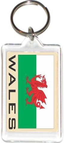 Acrylic KeyChains KeyRings Holders - Europe Grp 2 image 2