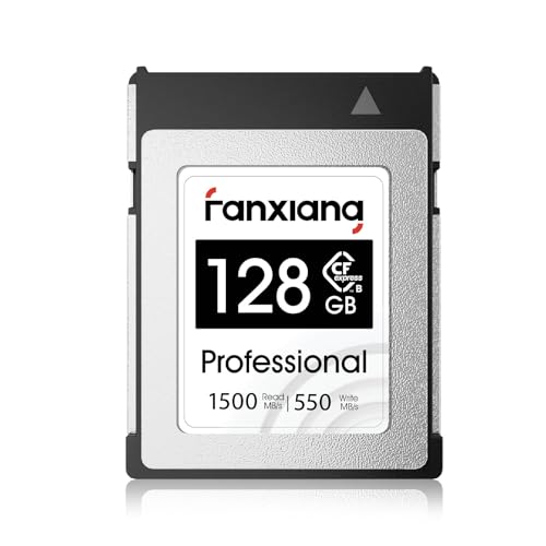 fanxiang 128GB CF express Type B Card, CFexpress Memory Card, Up to 1550MB/s Read, 550MB/s Write,...