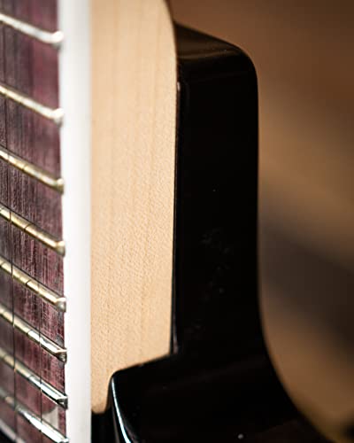 Dinky Arch Top JS22Q-7 DKA HT Transparent Black Burst - Les Beatles, Paul McCartney, John Lennon, RIngo Starr, George Harrison Dinky Arch Top JS22Q-7 DKA HT Transparent Black Burst – Image 7