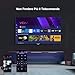 Antteq AV40F5Q 2K QLED Fernseher 40 Zoll Full HD Bluetooth mit HDR Triple Tuner (DVB-C/-S2/-T2), App Store, Netflix, Prime Video, Rakuten TV, DAZN, YouTube, WiFi, Hotelmodus