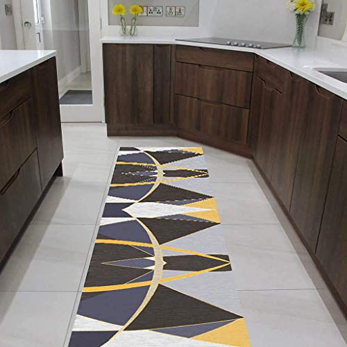 Alfombra de sala de estar tradicional MU para entrada y pasillo transitable lavable 3