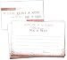 50 Rose Gold Wedding Advice Cards - Well Wishes for Bride & Groom - Perfect Guest Book Alternative, Bridal Shower Games, Wedding Decorations for Reception, Marriage Advice for Mr & Mrs