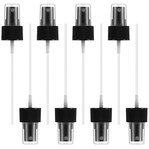 8PCS Spray Bottle Top Fine Mist Sprayer Replacement Pump Top Head Fine Mist Spray Cap Sprayer Pump Replacement with 5.9