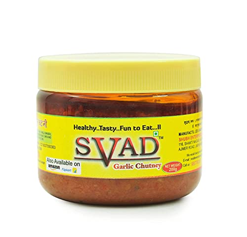 Svad Garlic Chutney - 200 Gms (B01B7QGKE0) Amazon Price History, Amazon Price Tracker