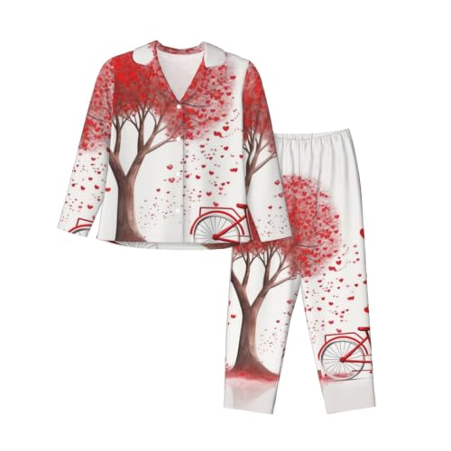 Pyjama manches longues femme boutonné noir pour stopper le froid nocturne