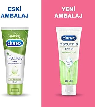 Durex Naturals Pure Kayganlastirici Jel 100 Ml 1 Paket 1 X 100 Ml Amazon Com Tr Saglik Ve Bakim