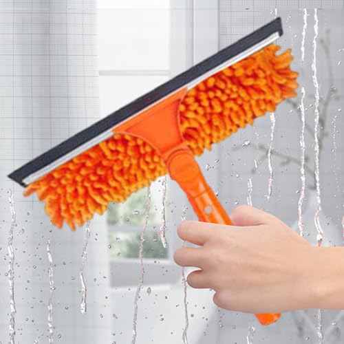 Plumero extensible para techos kit de limpieza mango largo quita telarañas 4