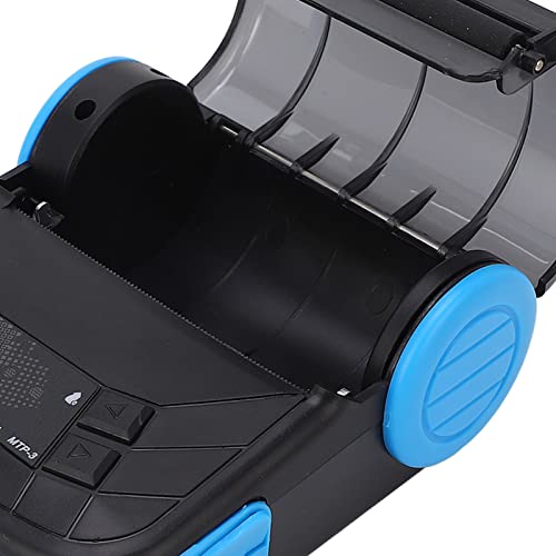 Image of Thermal Printer Wireless 80mm High Speed Portable Receipt Printer for Supermarkets Restaurants Shops Lightweight Plastic