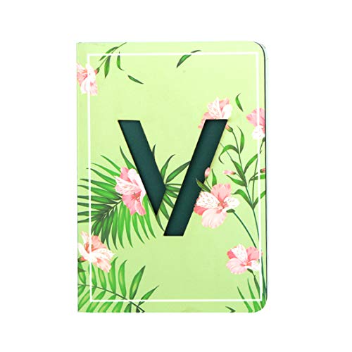 doodle – THE JOY OF WRITING Paper Initial V Lasercut Diary Notebook (6.69 X 4.72 X 0.5 Inches, 192 Pages, 80 GSM) for Girls