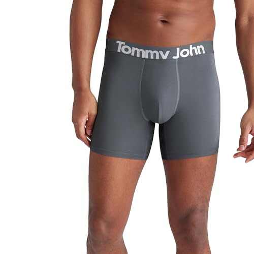 Tommy John Men's 360 Sport Micro 6" Mid-Length Boxer Brief Underwear2