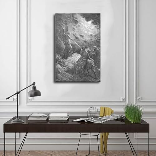Impression sur toile décoration murale bureau tableau Gustave Doré