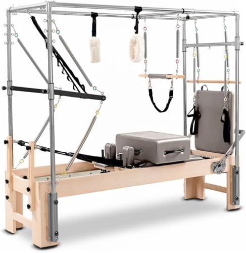 Cadillac Pilates Reformer – Deluxe Version, Premium Maple Frame, Full