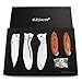 EZSMITH Framelock Knife Making Kit - Model FL005 - DIY Folding Knife Parts Kit - (w/Cocobolo Dymondwood Handles) - (Gift Boxed) - USA Design - (by KnifeKits)