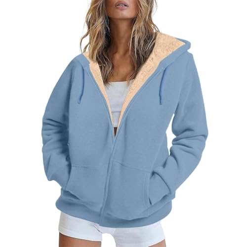 Sweat oversize femme épais zippé pour contrer le vent froid sans sacrifier votre style