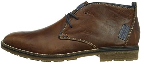 Rieker Mens Laced Boot Marron/Navy/Denim Size 45 M EU / 11 D(M) US | Image 6