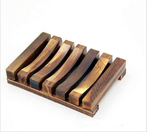 Soap Holder Dish Bathroom Shower Storage Support Plate Stand Wood Box Natural Soap Dishes Drop Ship