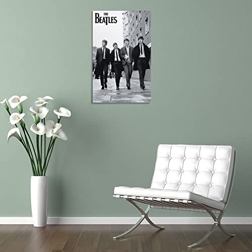 JMUNG Poster The Beatles – Peinture décorative sur toile – Poster mural moderne pour chambre à coucher – 60 x 90 cm - Les Beatles, Paul McCartney, John Lennon, RIngo Starr, George Harrison JMUNG Poster The Beatles - Peinture décorative sur toile - Poster mural moderne pour chambre à coucher - 60 x 90 cm – Image 6