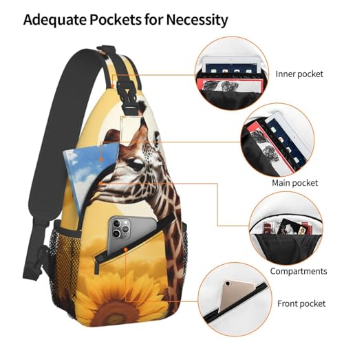 Bolso cruzado estilo bandolera negro para viajar miniatura 4