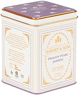 Harney & Sons Dragon Pearl Jasmine Tea, 20 Count(Pack of 1)
